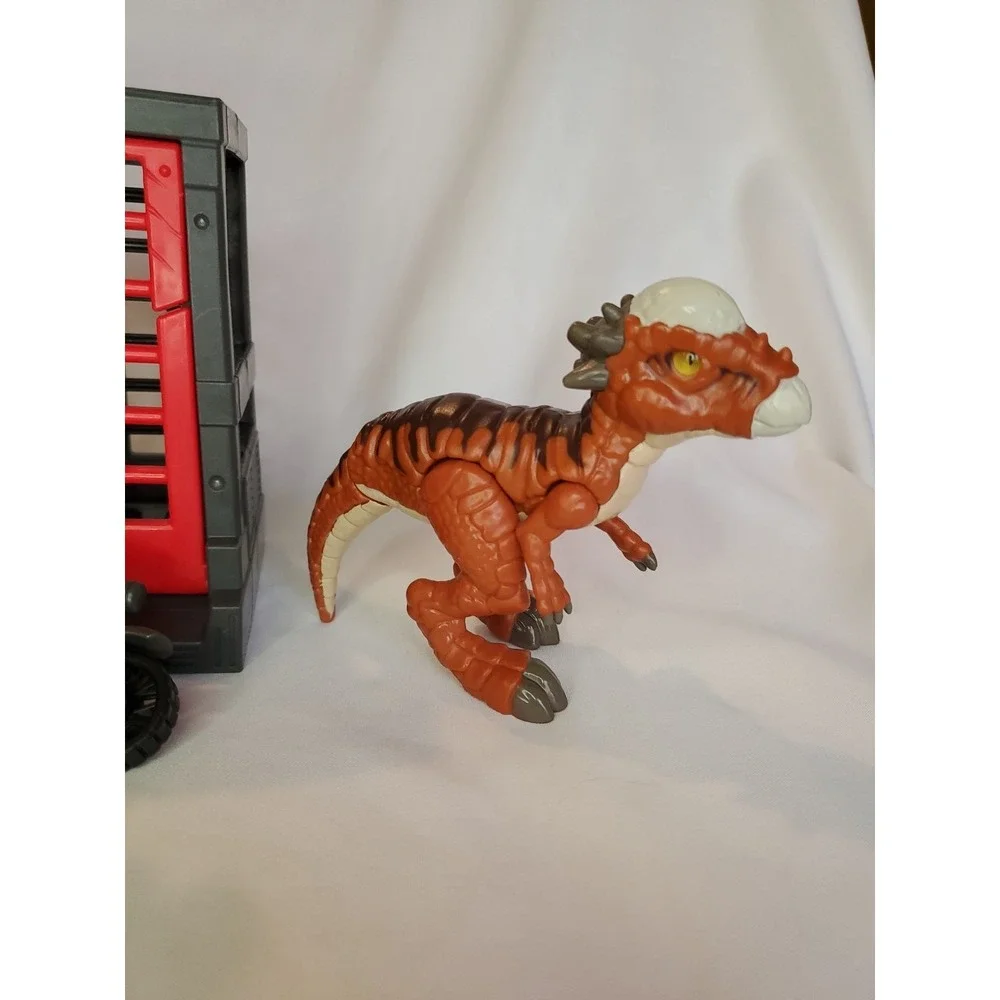 Imaginext Jurassic Park World Owen Stygimoloch Dinosaur Truck Vehicle Motorcycle